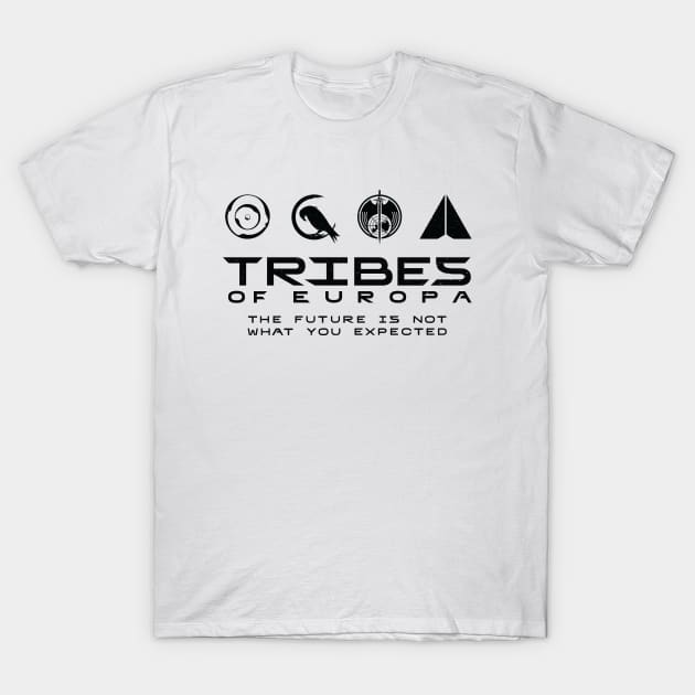 Tribes of Europa T-Shirt by BadCatDesigns